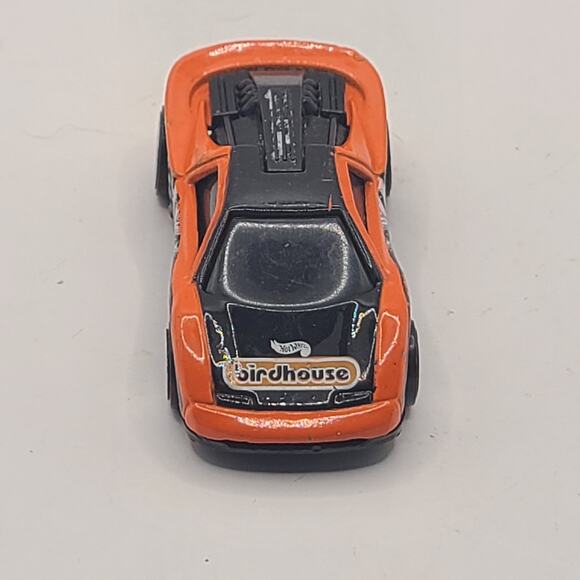 Vintage Hot Wheels Birdhouse Orange/Black Speed Blaster 3 Spokes 1/64 Diecast - Picture 2 of 5